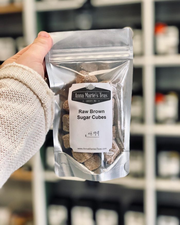Raw Brown Sugar Cubes